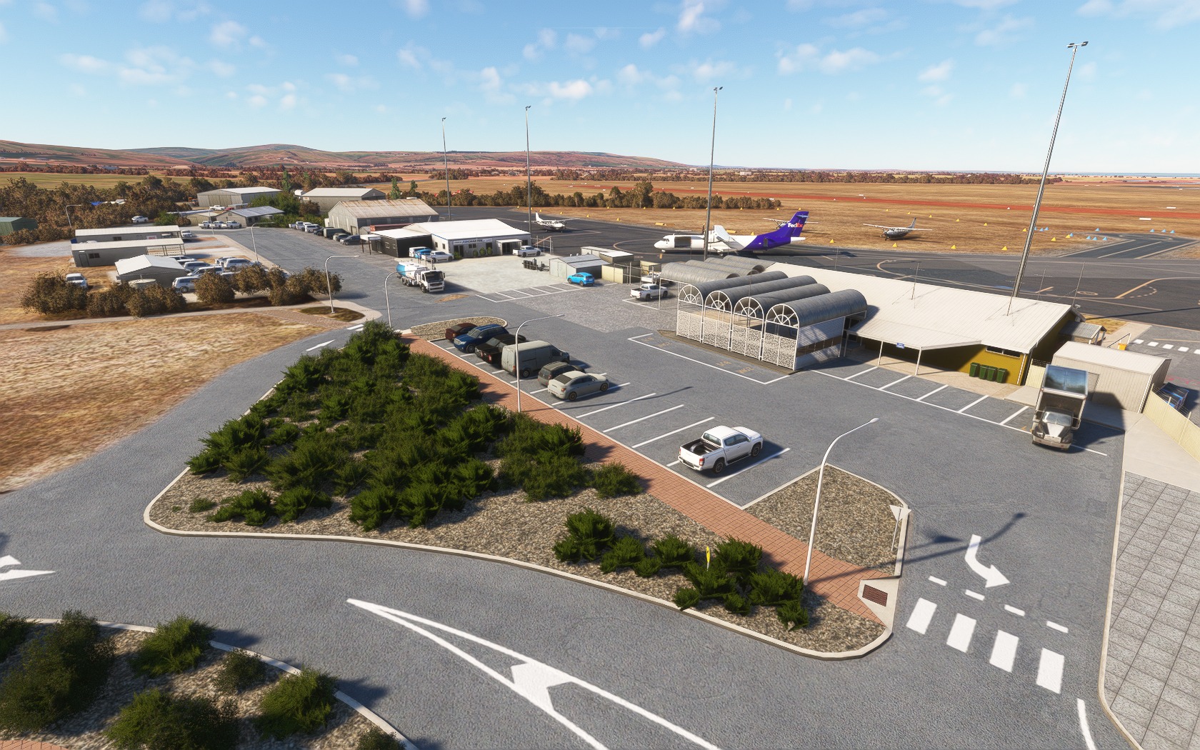YPLC_9 Sehr klein und sehr fein: Port Lincoln Airport