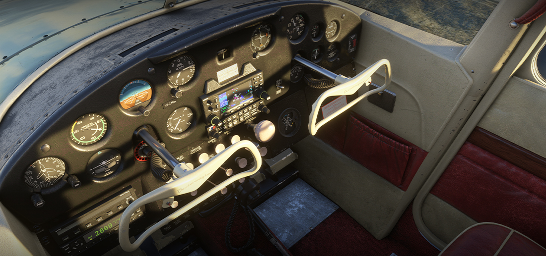 172_FS2024_04 Carenado: „Straight Tail“ Cessna 172 für MSFS 2024 ist da