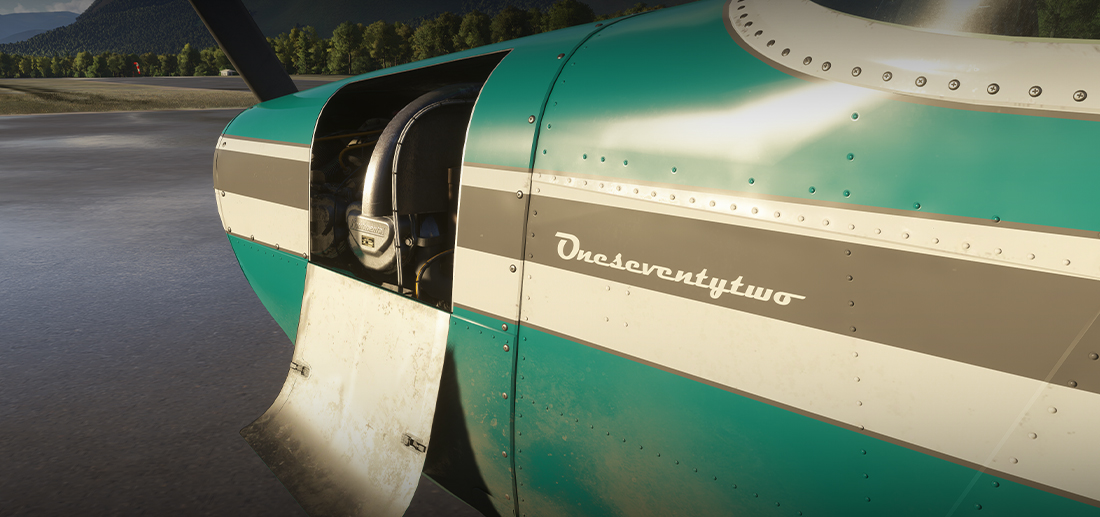 172_FS2024_11 Carenado: „Straight Tail“ Cessna 172 für MSFS 2024 ist da