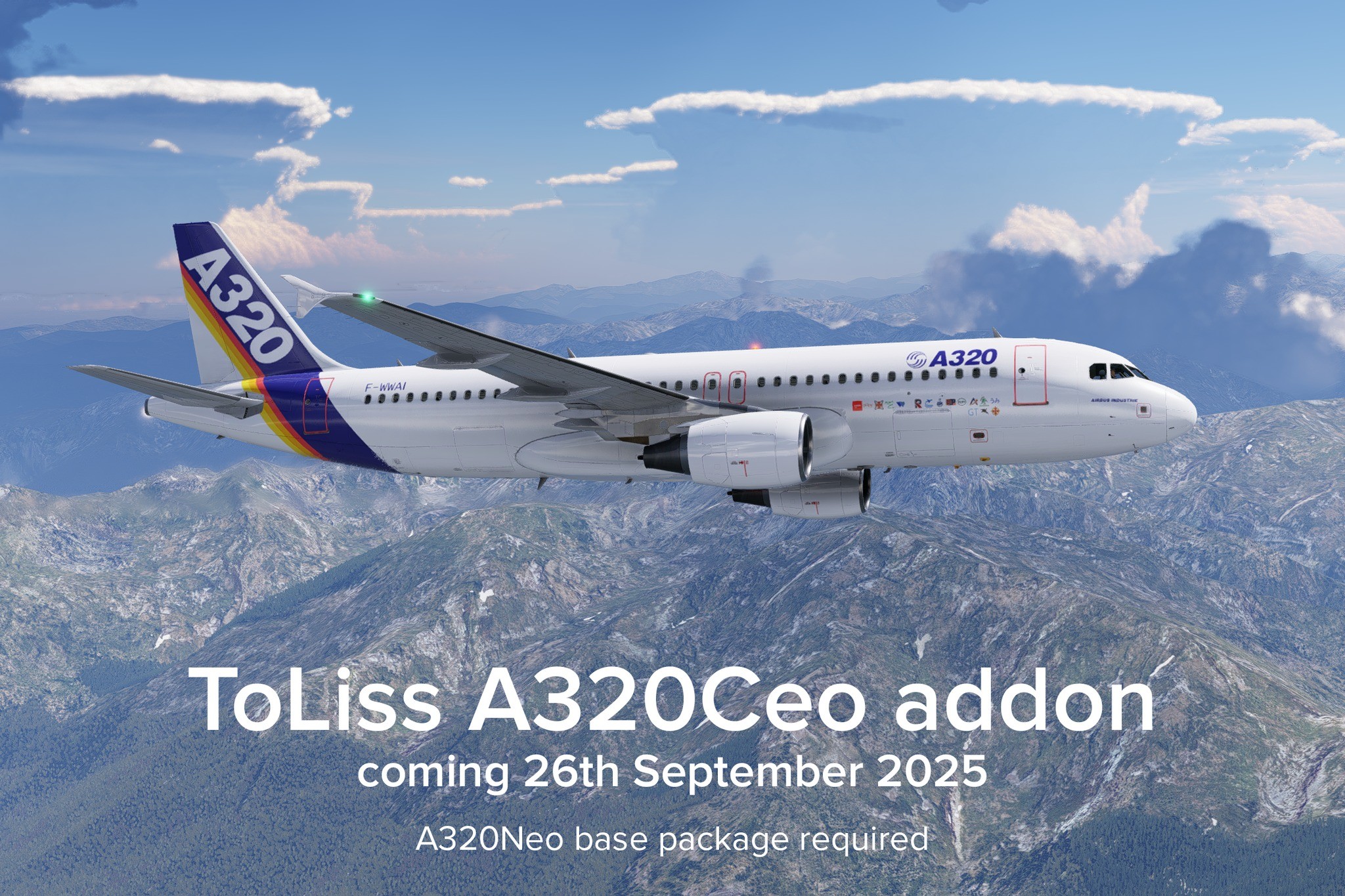A320ceo-ToL-02 ToLiss: A320ceo kommt am 26. September