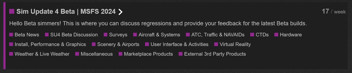 SU4-2 Sim Update 4 Beta: Version 1.6.3.0 verfügbar