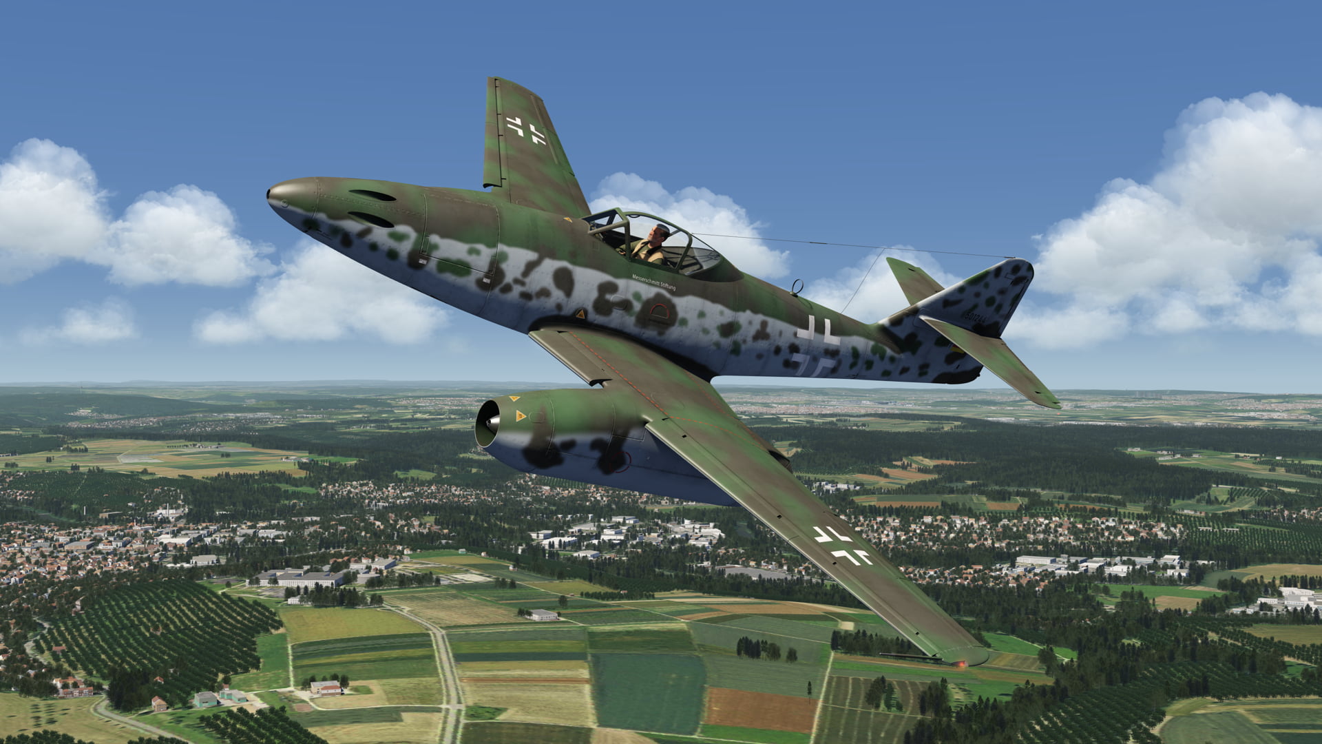 aerofly_fs_me262_air_to_air Messerschmitt Me 262 jetzt im Aerofly FS 4 verfügbar