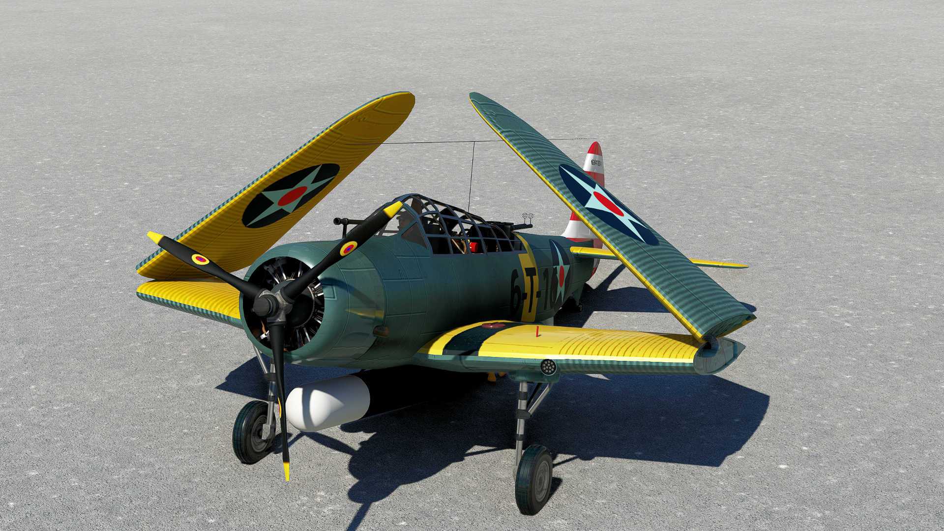 Douglas-TBD-01 Gratis-Sonntag (130): Torpedobomber & Flugplatz in Bayern