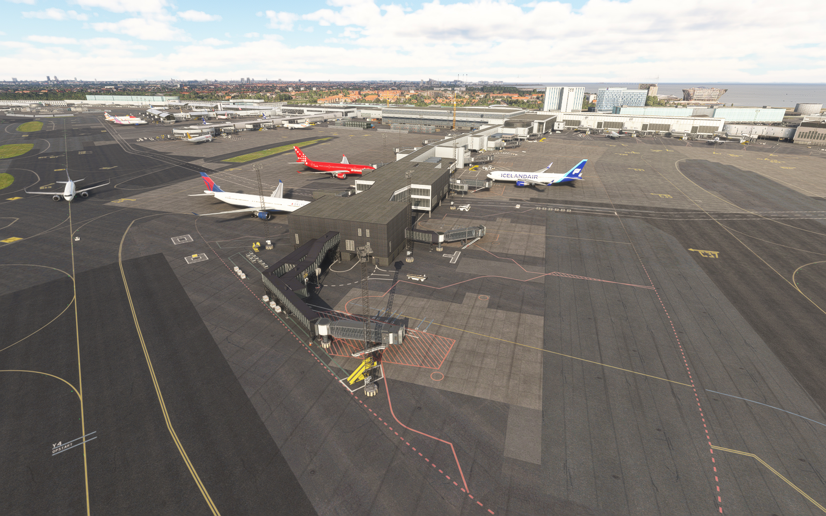 EKCH_7 Flughafen Kopenhagen: Glückwunsch zum 100. Geburtstag