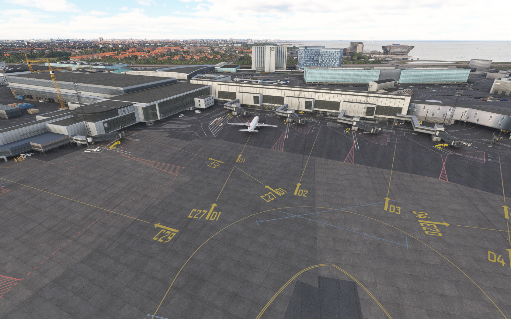 EKCH_8 Flughafen Kopenhagen: Glückwunsch zum 100. Geburtstag