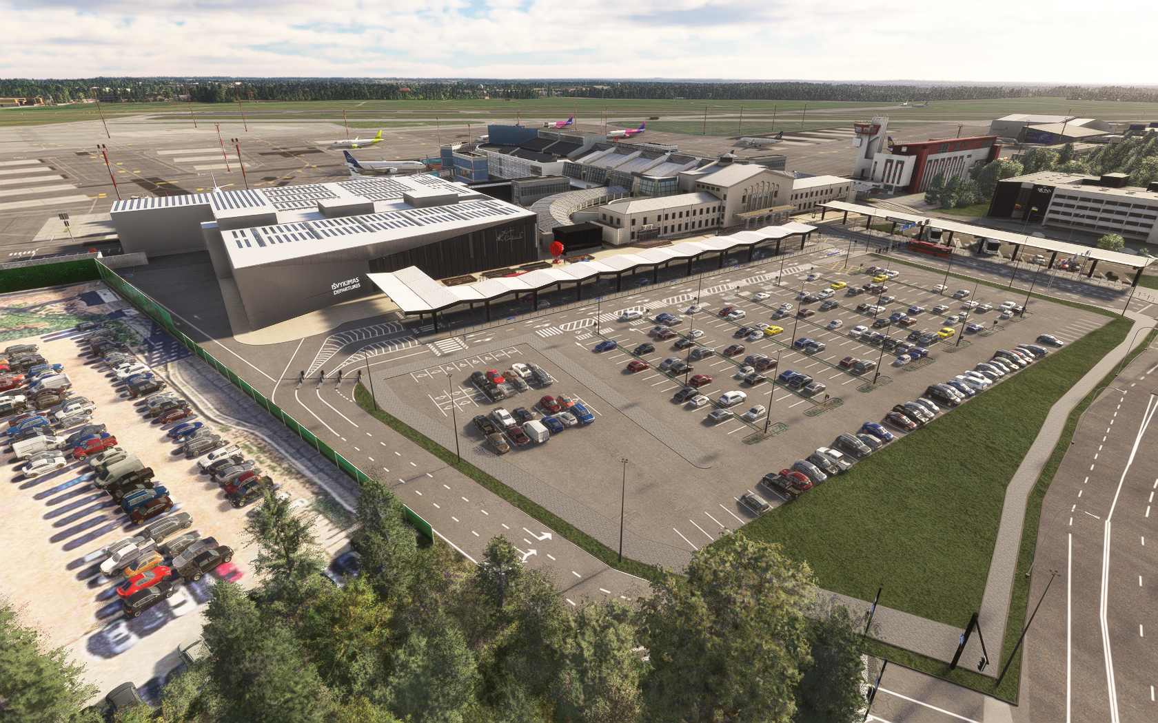 EYVI_13 Gut komponiert: EYVI Vilnius International Airport