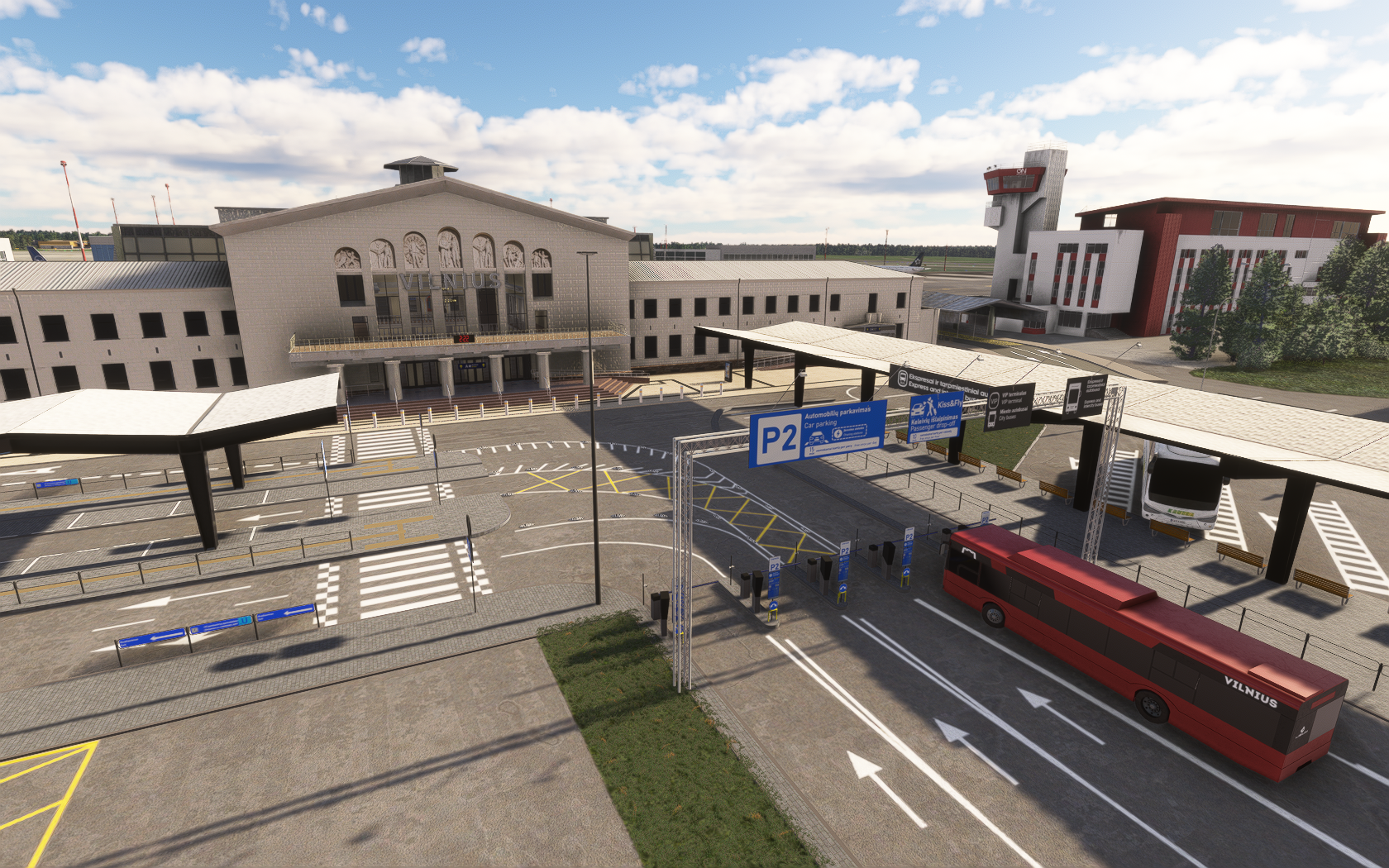EYVI_15 Gut komponiert: EYVI Vilnius International Airport