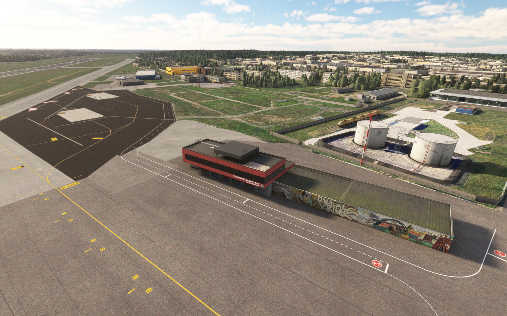 EYVI_22 Gut komponiert: EYVI Vilnius International Airport