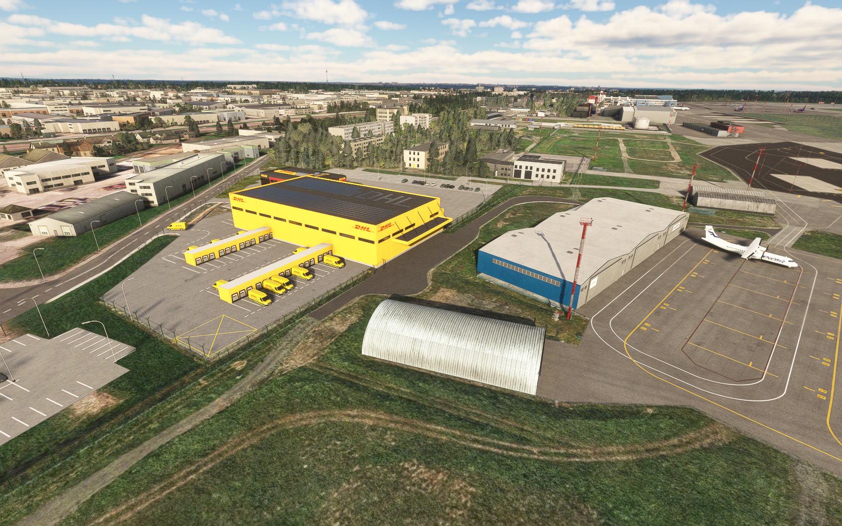 EYVI_23 Gut komponiert: EYVI Vilnius International Airport