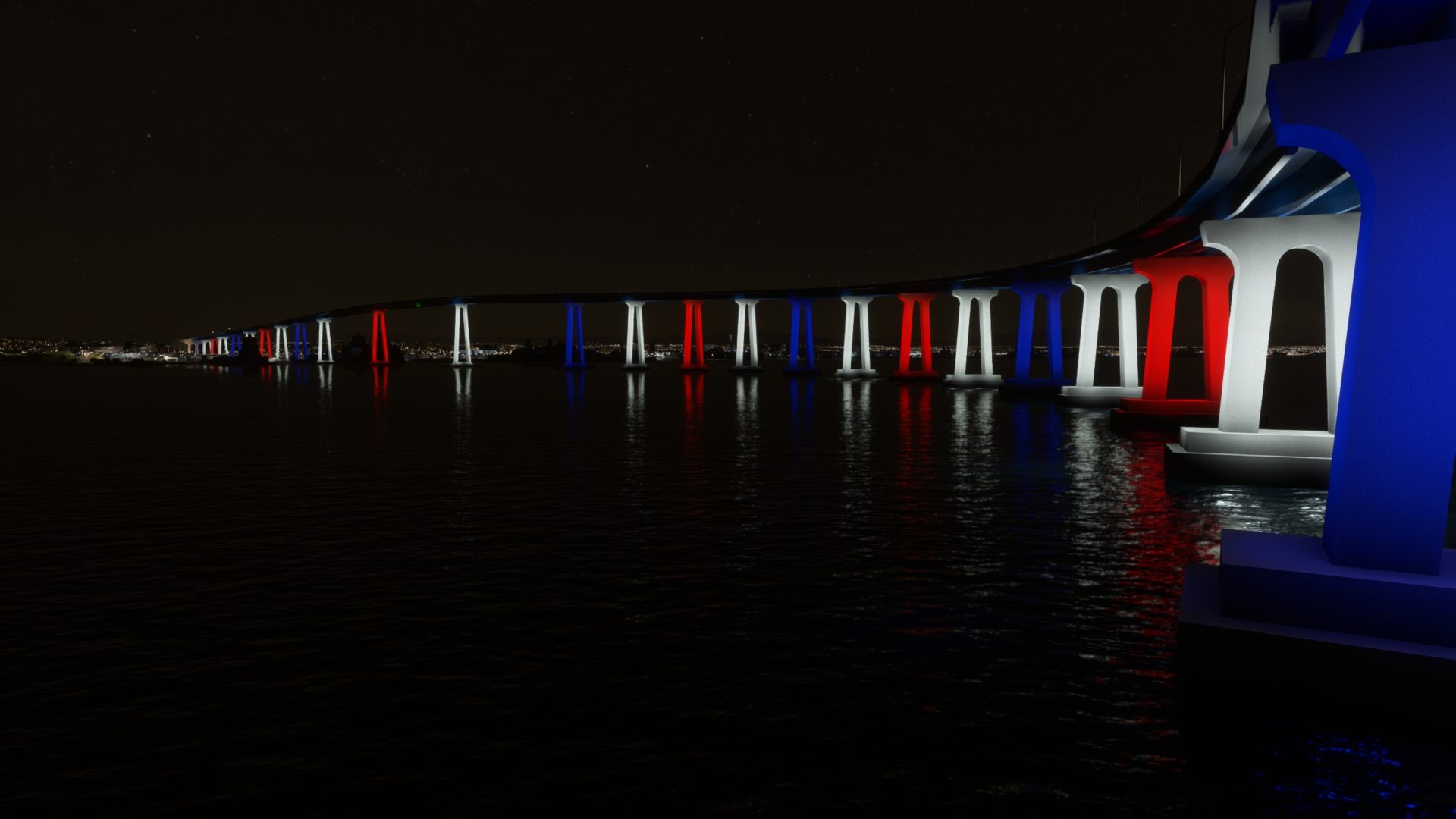 Patriotic-Colors-1920x1080 Es müssen nicht immer Airports sein: Brückenbauer für MSFS