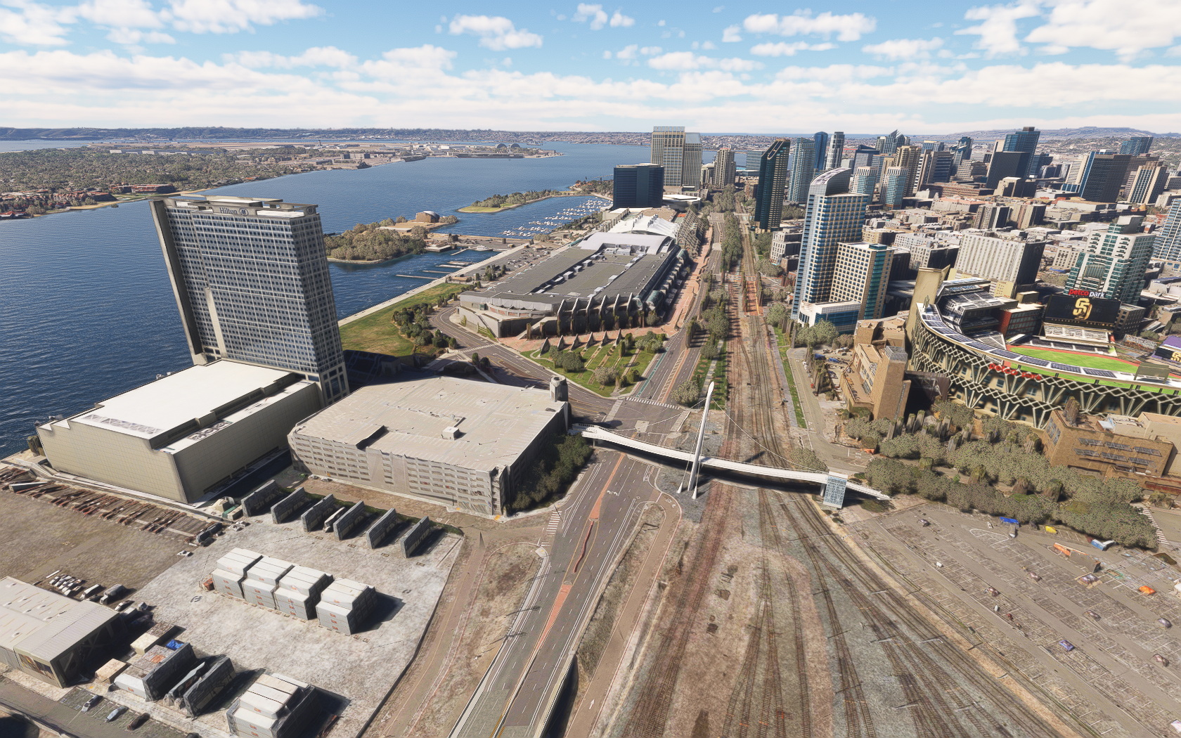 SanDiegoHarborDrivePedestrianBridge Es müssen nicht immer Airports sein: Brückenbauer für MSFS