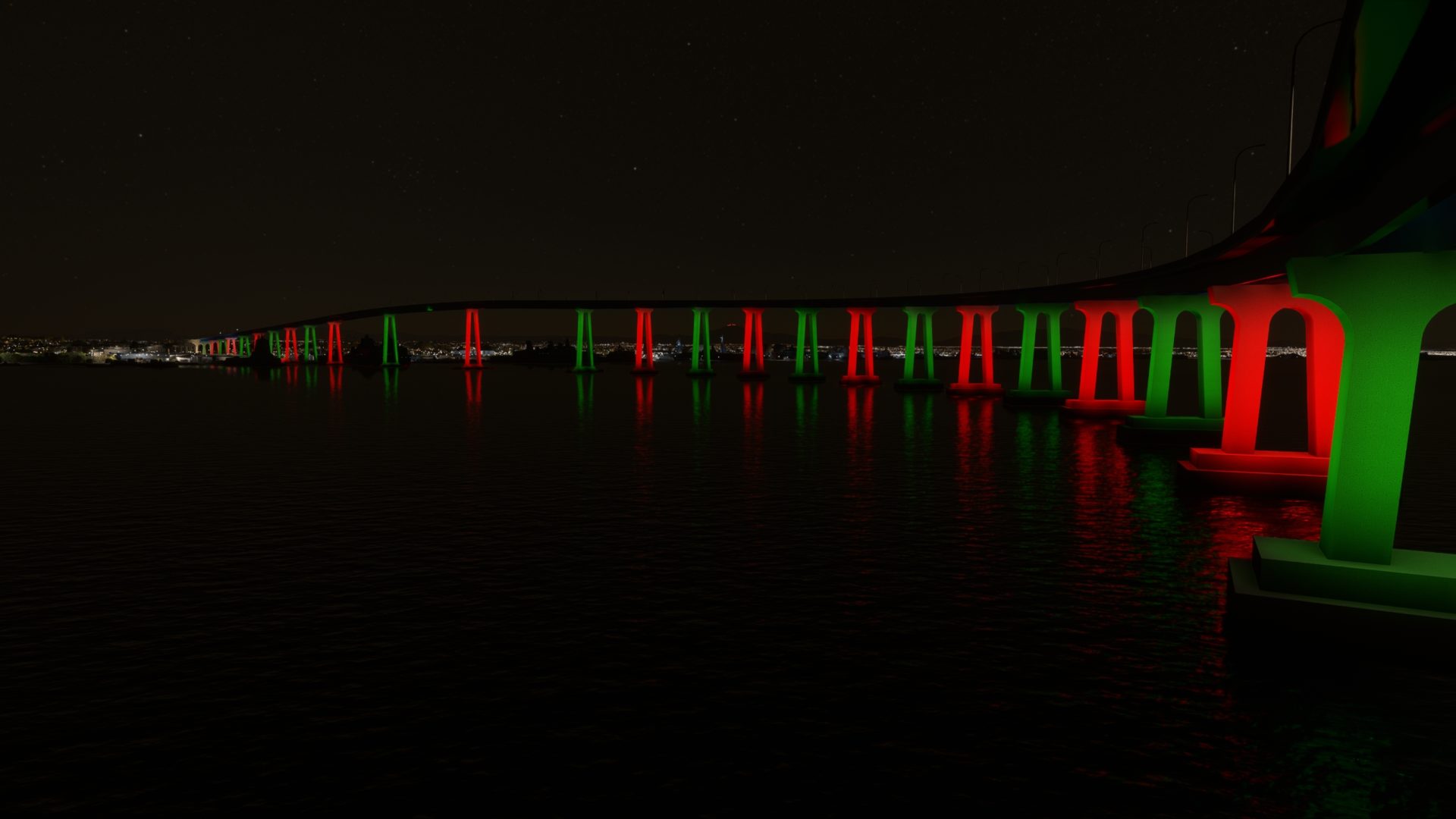 Xmas-Colors-1-1920x1080 Es müssen nicht immer Airports sein: Brückenbauer für MSFS
