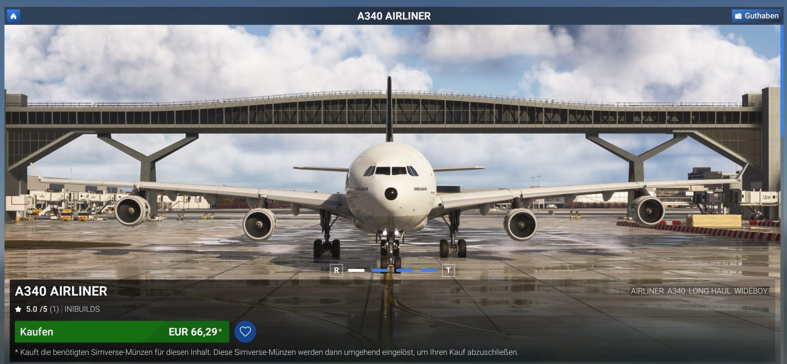 ini-a340-46-scaled iniBuilds A340-300 im Marketplace erschienen