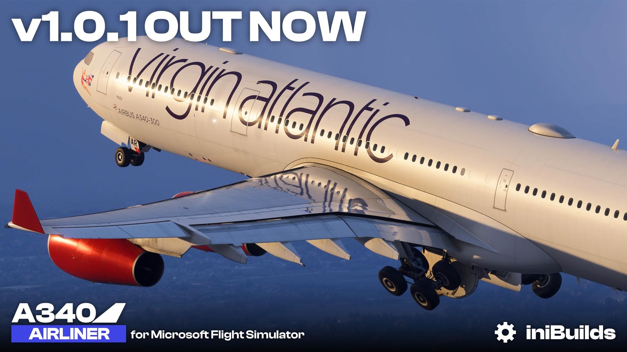 ini-a340-51 iniBuilds A340-300: Erstes Update erschienen