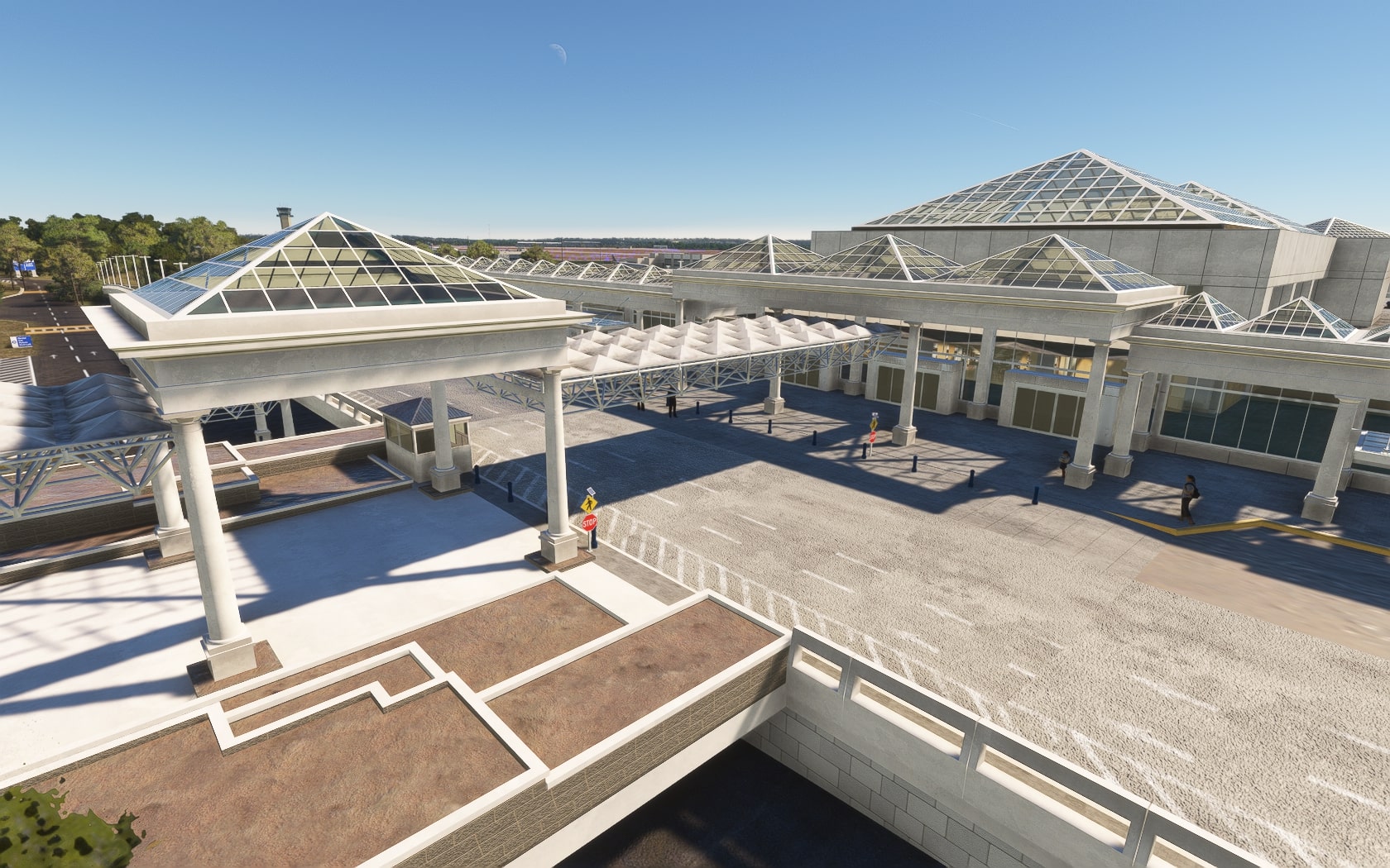 13 Der mit den drei Logos: Columbia Metropolitan Airport