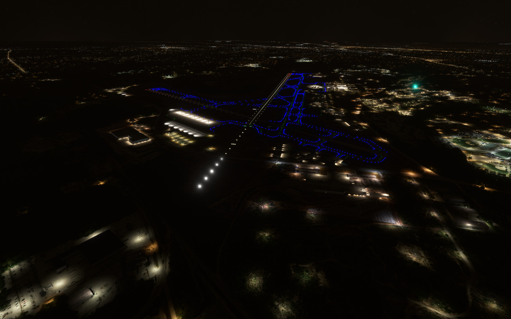 3 Der mit den drei Logos: Columbia Metropolitan Airport