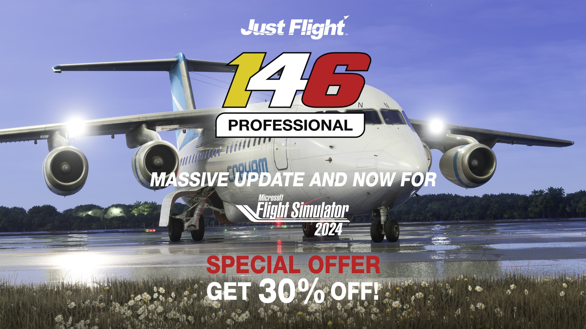 BAe-146-34 146 Professional: Native MSFS 2024-Version ist da!