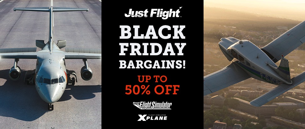 BF-JustFlight-01 Black Friday: Wenn Preise purzeln...