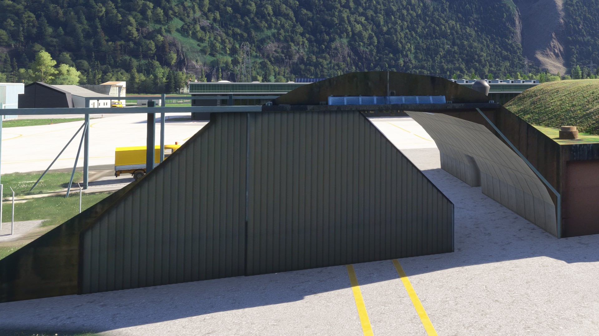 LSMM-02 Eindrucksvolle Freeware: Militärflugplatz Meiringen (LSMM)