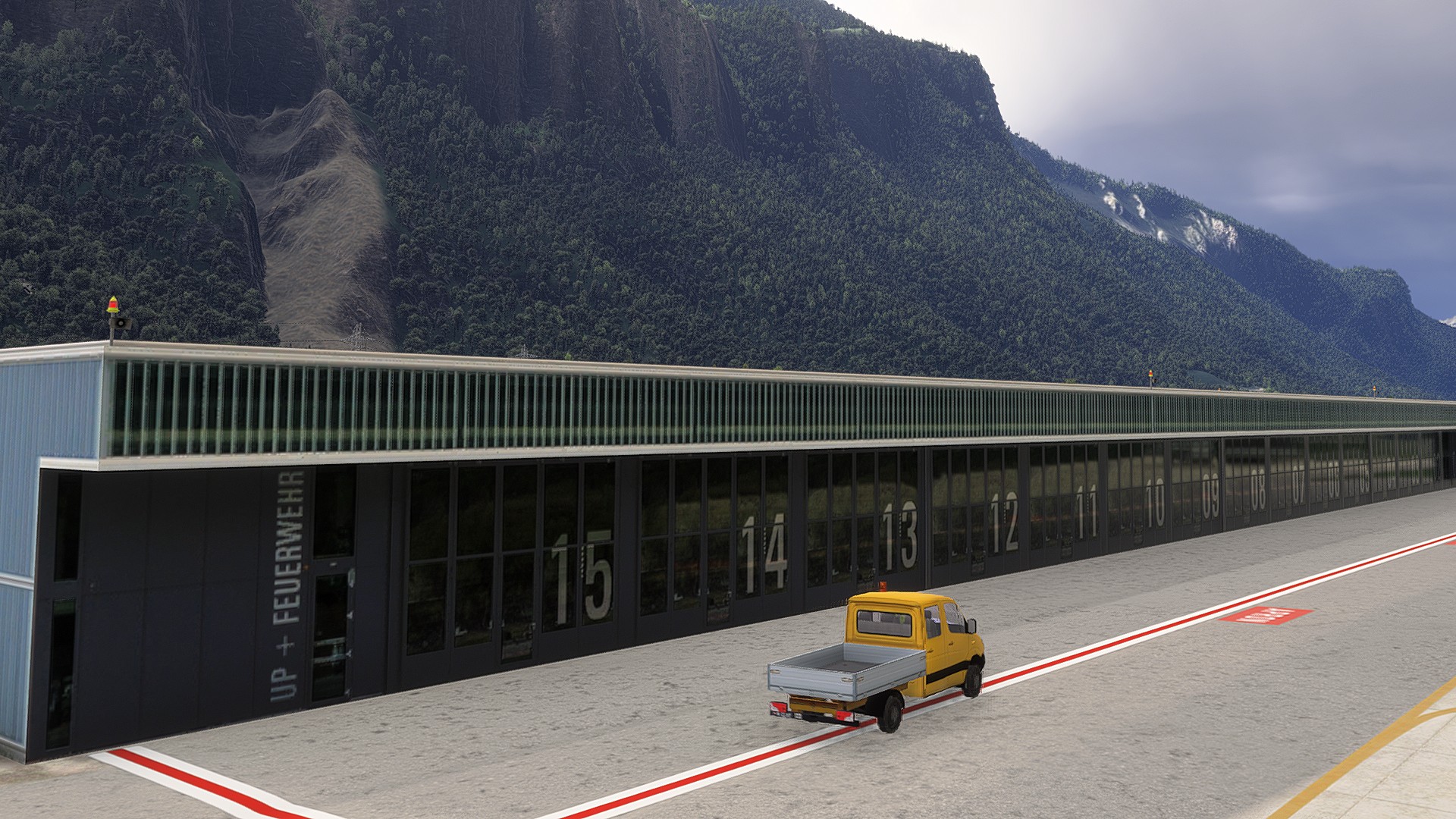 LSMM-06 Eindrucksvolle Freeware: Militärflugplatz Meiringen (LSMM)