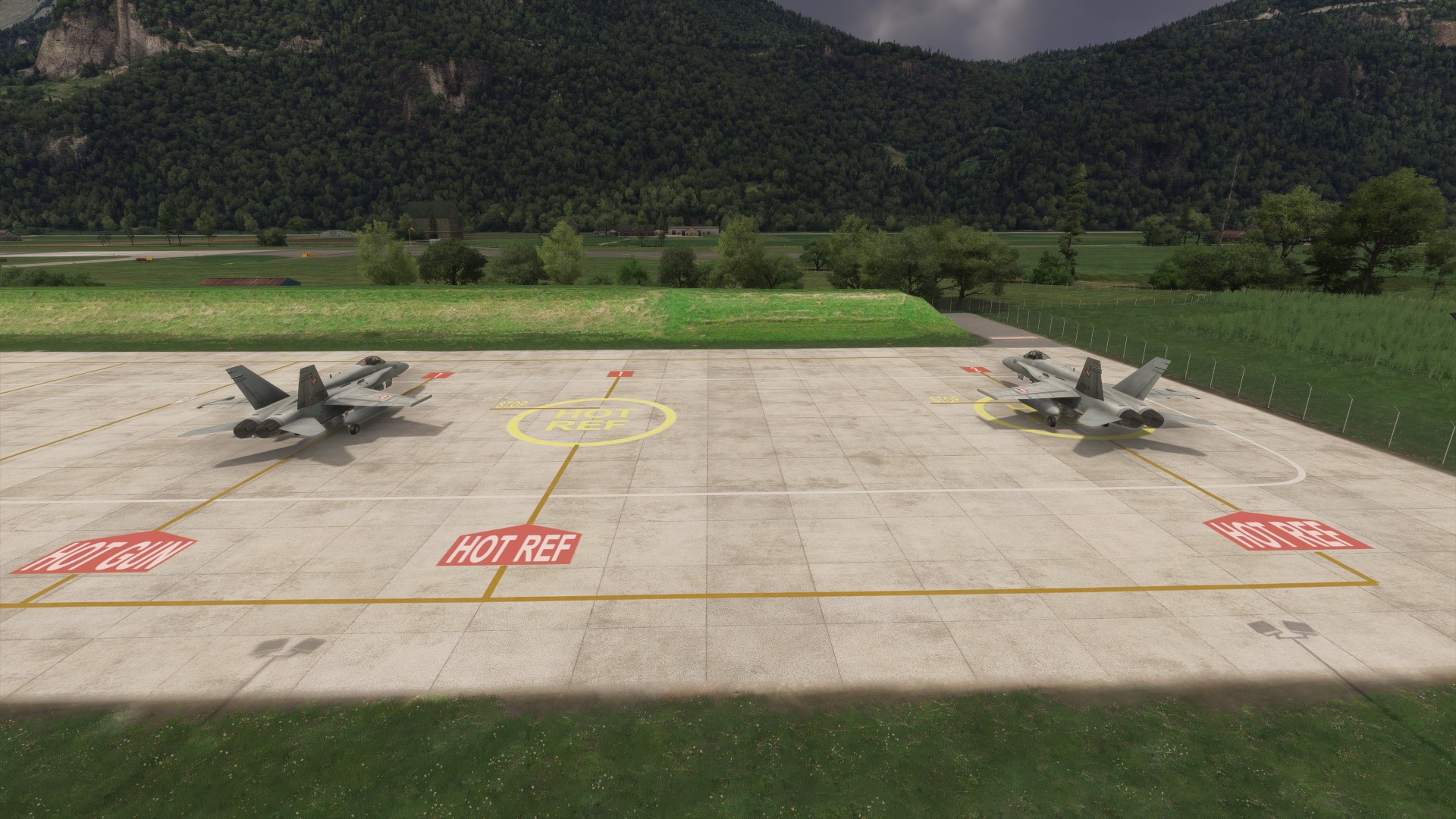 LSMM-09 Eindrucksvolle Freeware: Militärflugplatz Meiringen (LSMM)