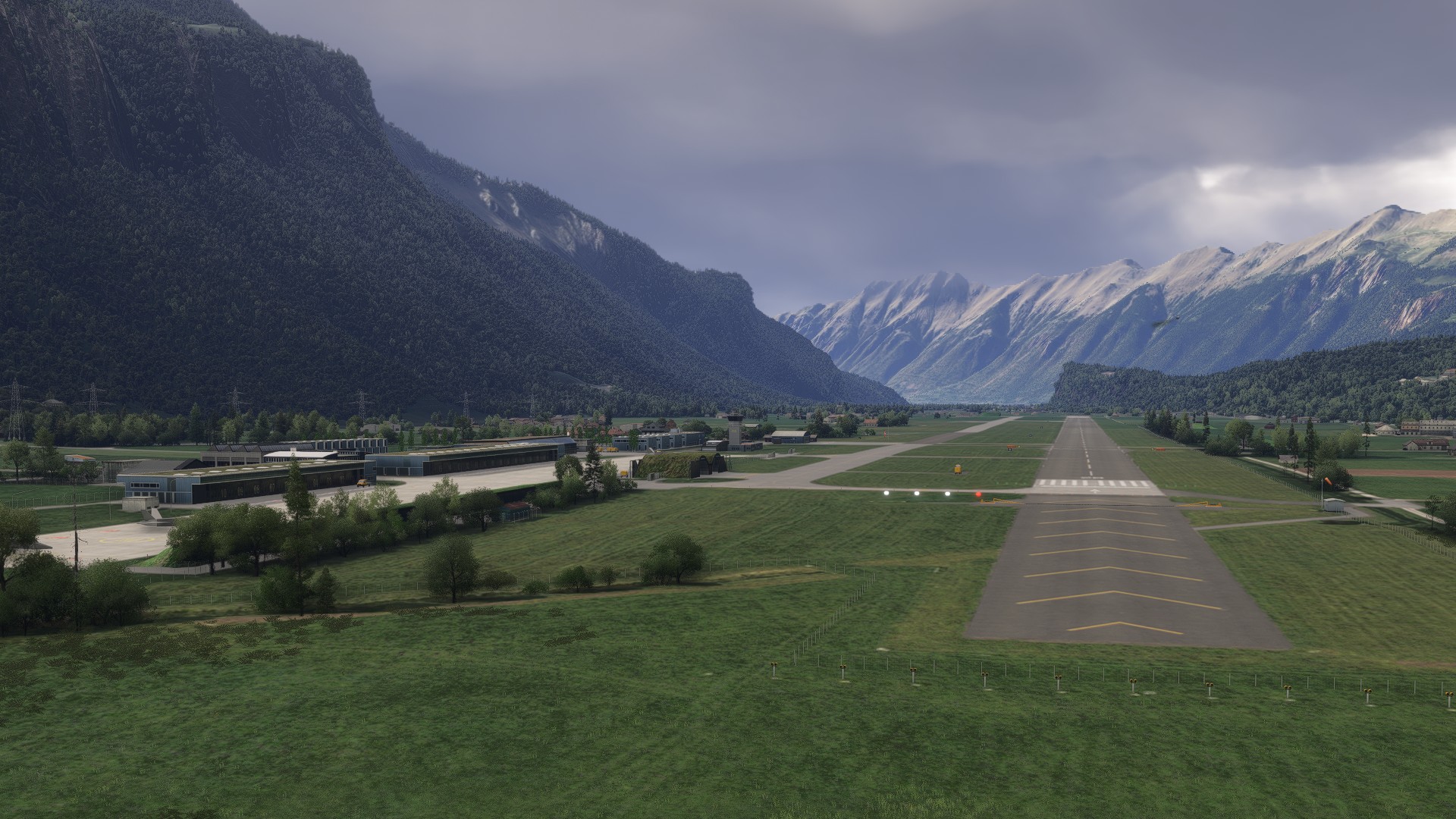 LSMM-10 Eindrucksvolle Freeware: Militärflugplatz Meiringen (LSMM)