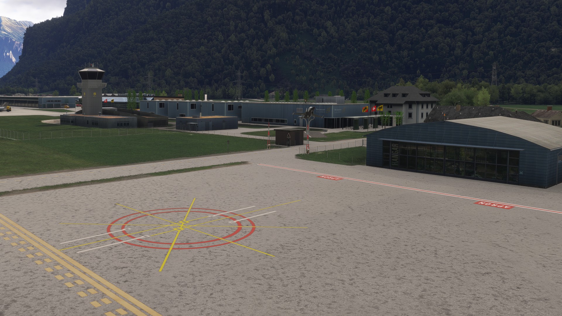 LSMM-11 Eindrucksvolle Freeware: Militärflugplatz Meiringen (LSMM)