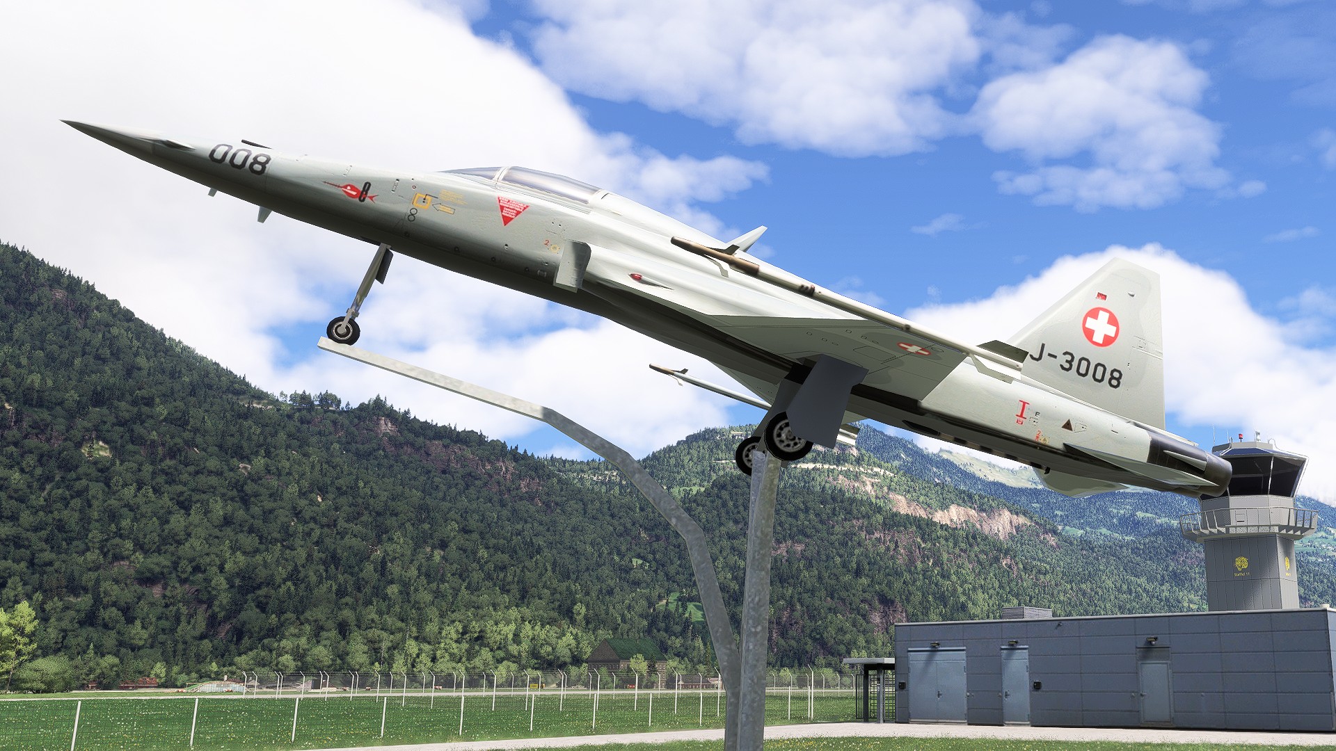 LSMM-13 Eindrucksvolle Freeware: Militärflugplatz Meiringen (LSMM)