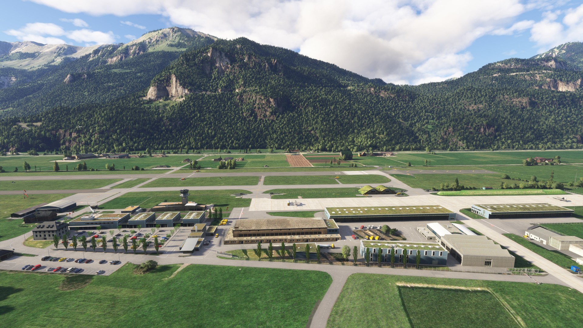 LSMM-14 Eindrucksvolle Freeware: Militärflugplatz Meiringen (LSMM)