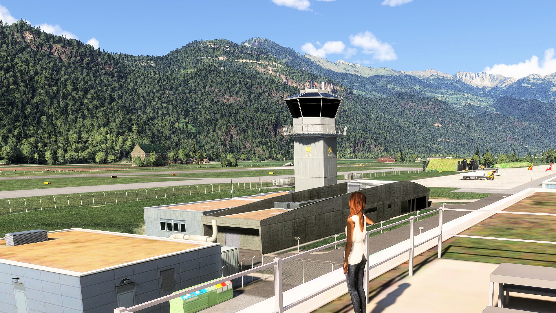 LSMM-22 Eindrucksvolle Freeware: Militärflugplatz Meiringen (LSMM)