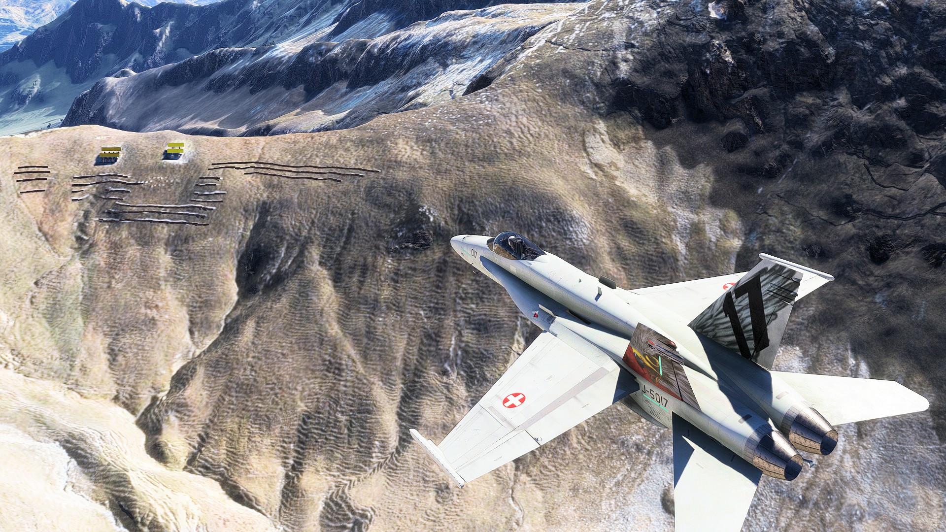 LSMM-26 Eindrucksvolle Freeware: Militärflugplatz Meiringen (LSMM)