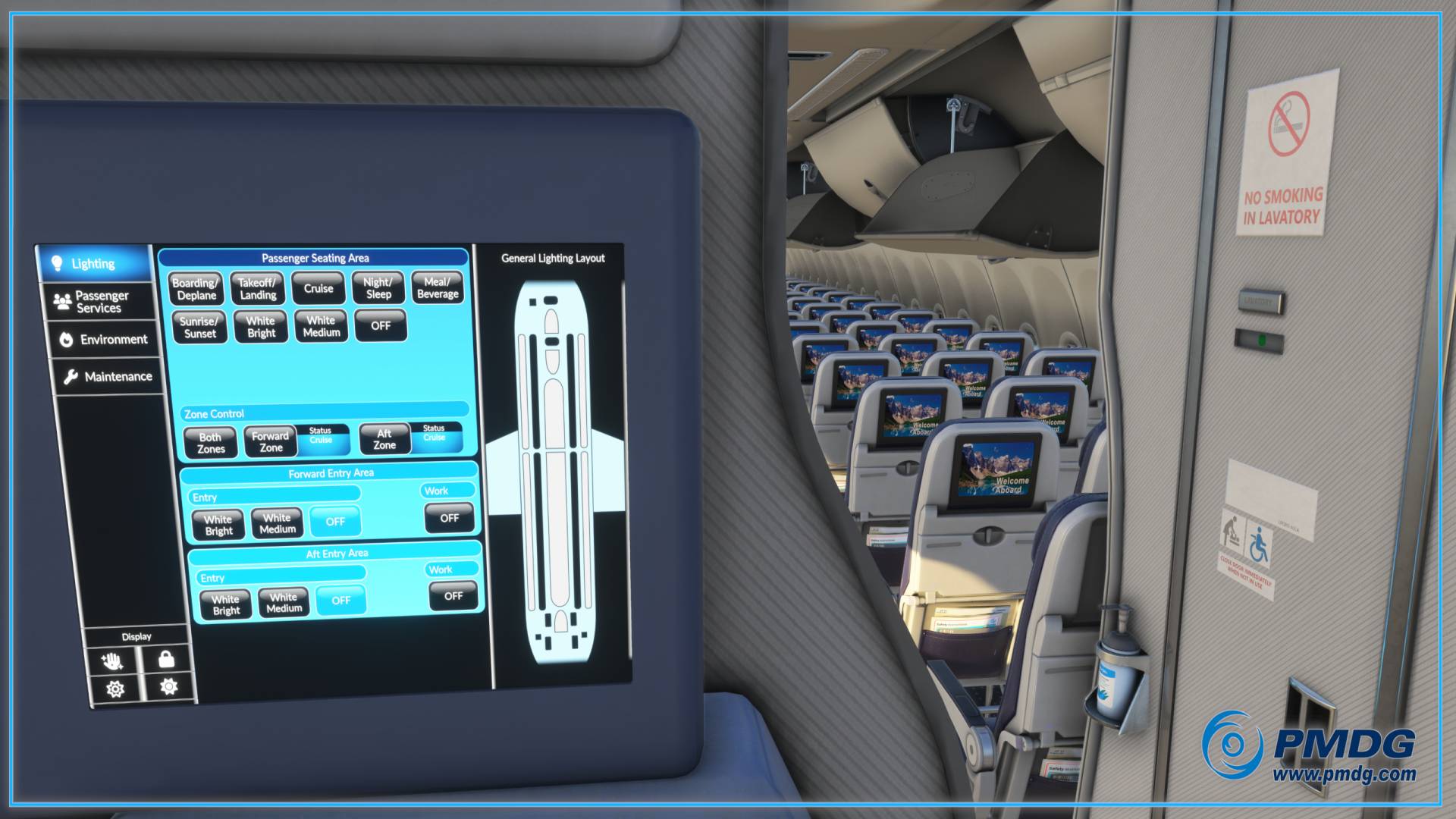 PMDG738-MS24-02 PMDG 737 für MSFS 2024: Einblicke ins Cockpit und die Kabine