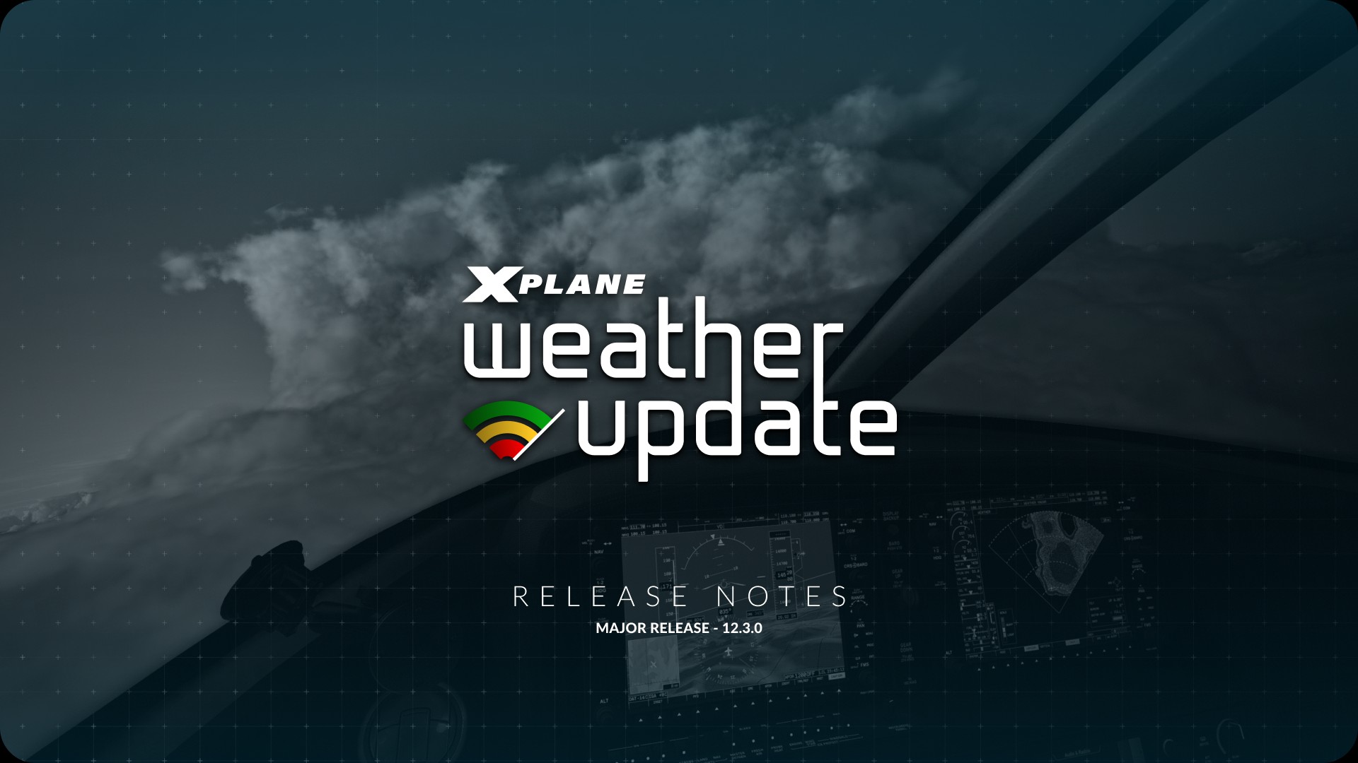 XP123-24 X-Plane 12.3.0 mit Wetterradar und OMDB für alle
