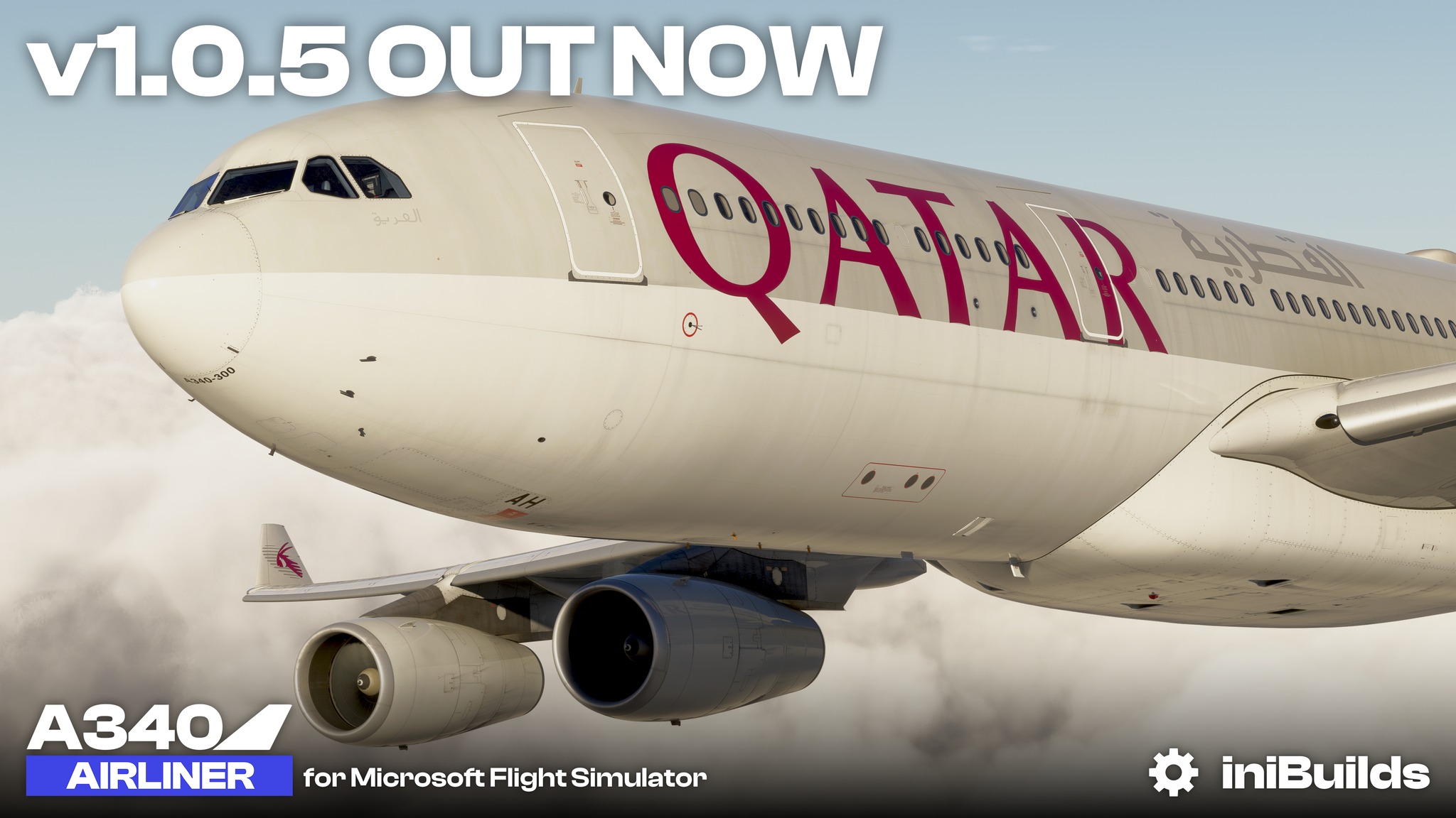 ini-a340-61 iniBuilds A340-300: Darum lohnt sich Update v1.0.5