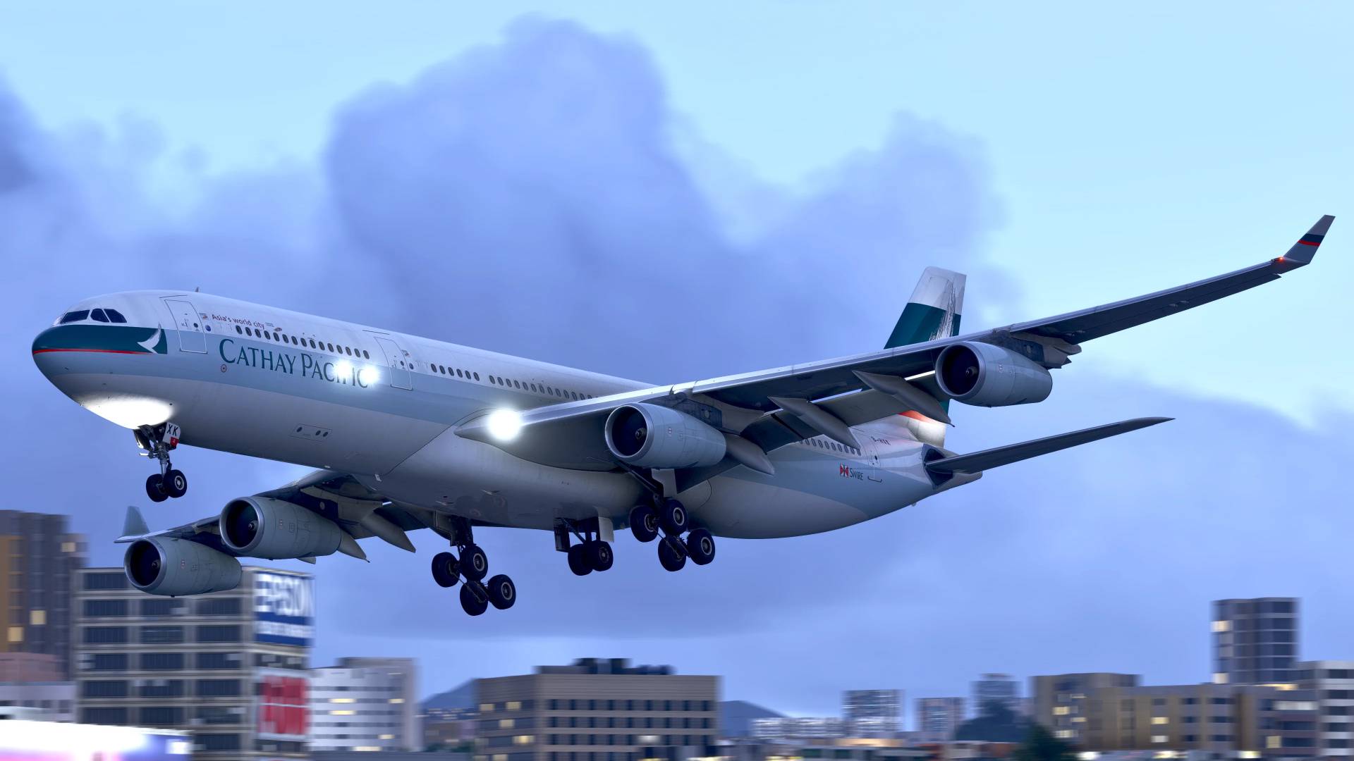 ini-a340-67 iniBuilds A340-300 1.0.7: VIP-Variante und Store-Release