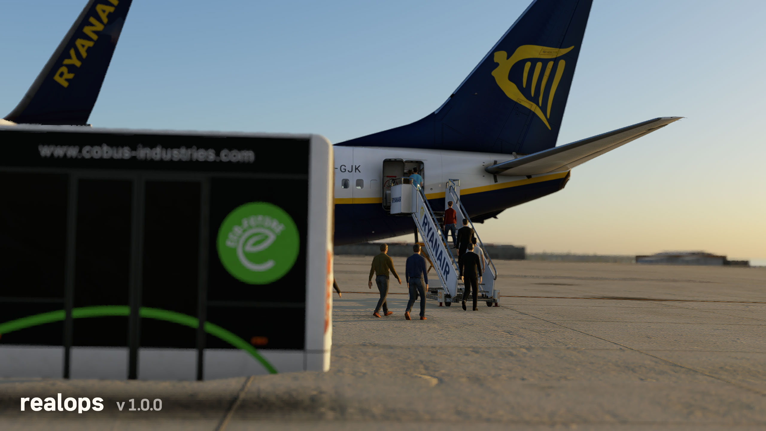 RealOps-02 Realops für X-Plane 12: Wenn das Vorfeld zum Leben erwacht