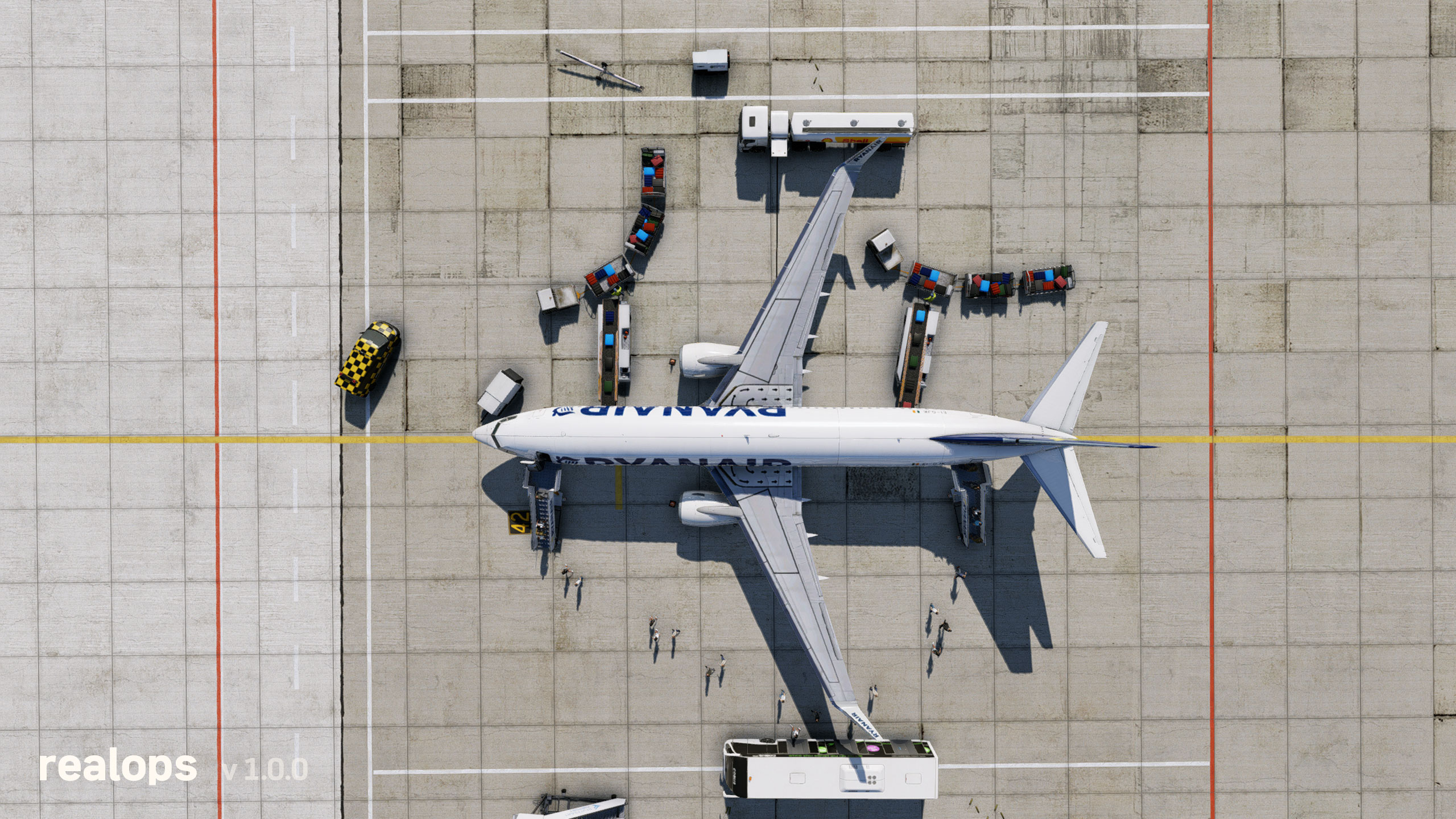 RealOps-03 Realops für X-Plane 12: Wenn das Vorfeld zum Leben erwacht