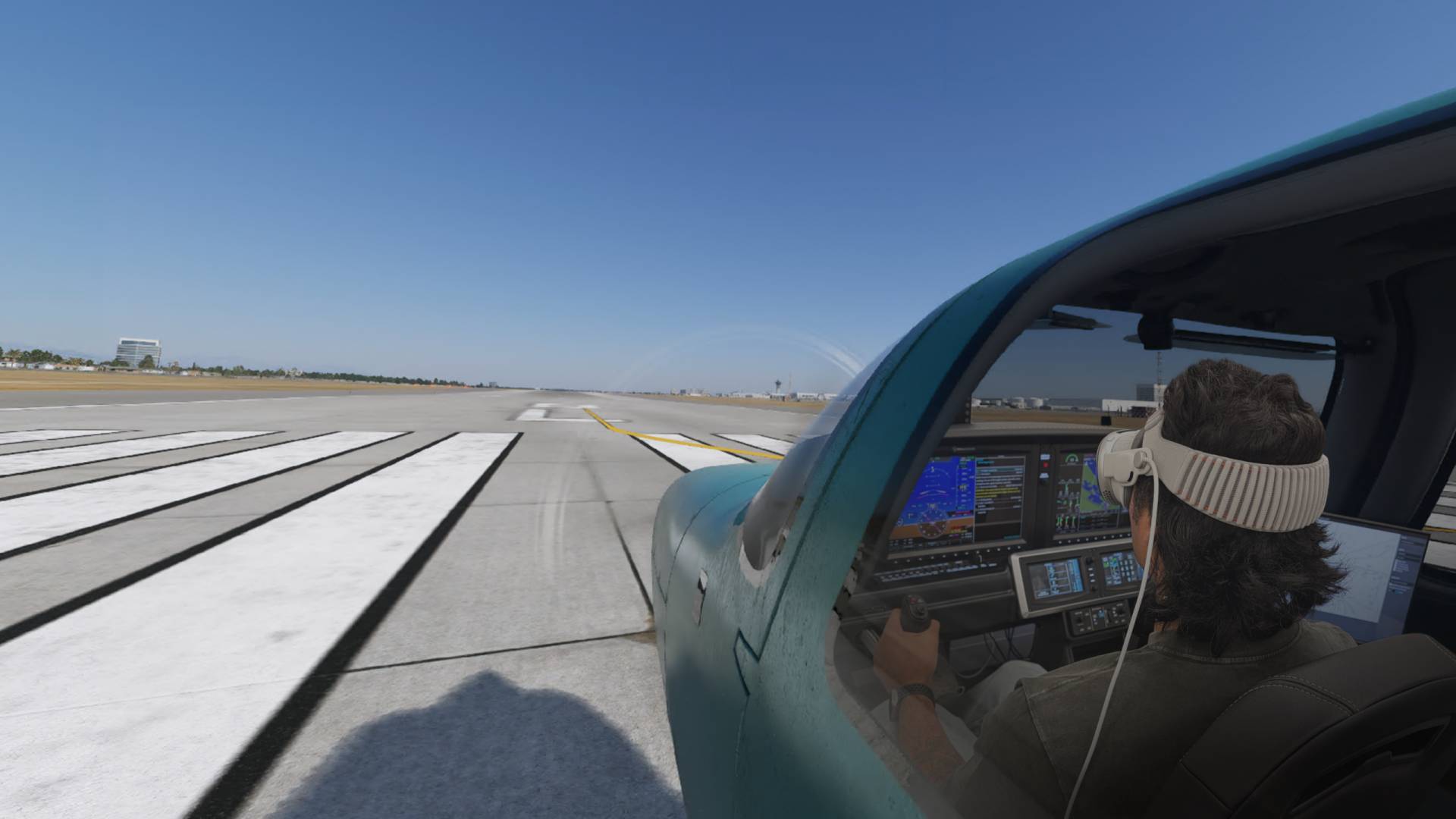 XP12VR-02 X-Plane 12: Unterstützung für Apple Vision Pro angekündigt