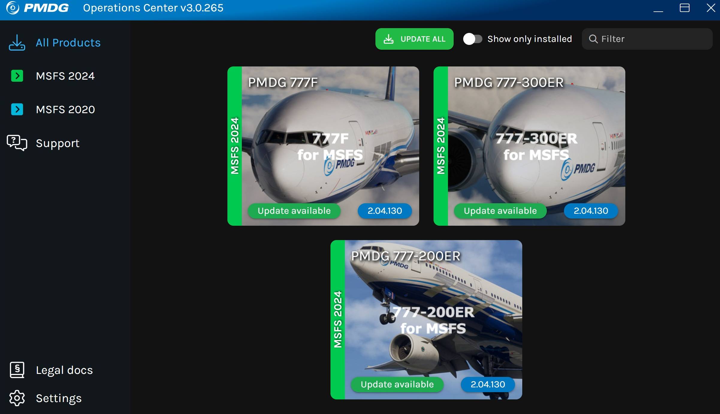 PMDG-777-512 PMDG aktualisiert 777-Flotte