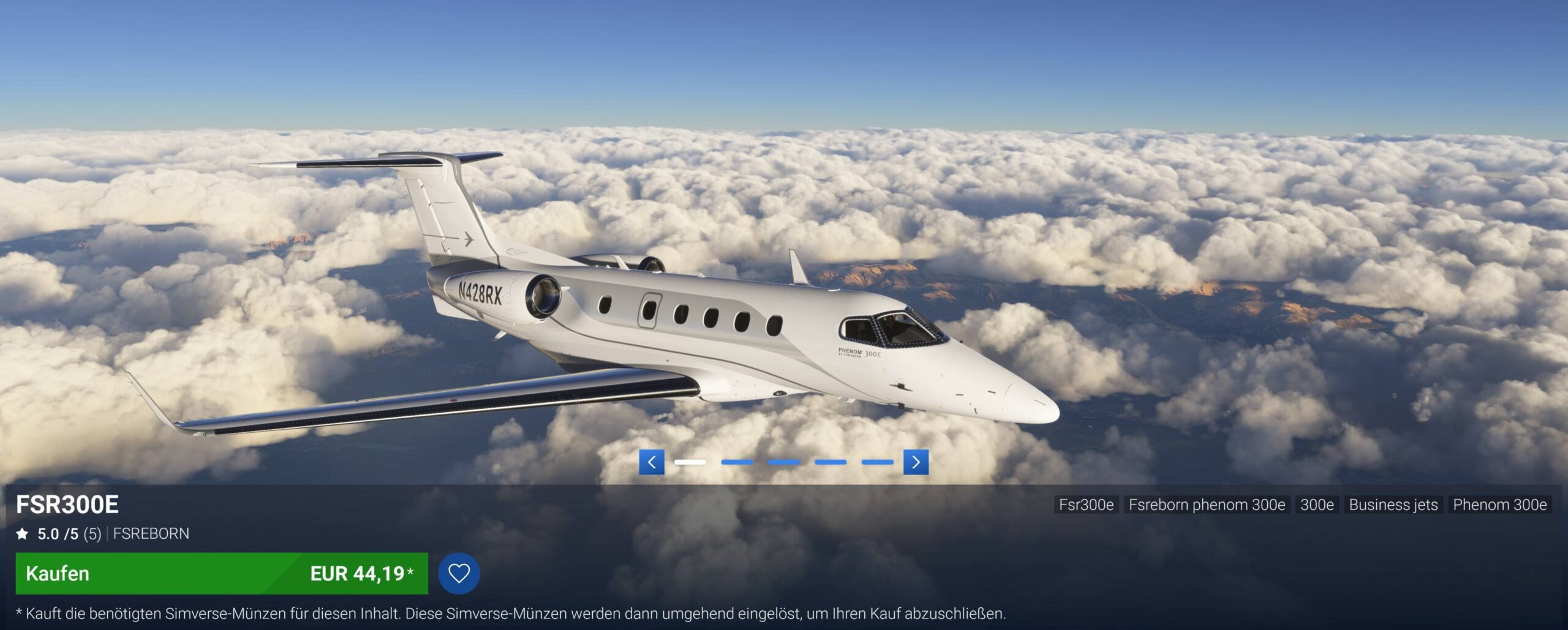 FSR-Phenom-300E-15-scaled FSReborn Phenom 300E: Systemtiefer Businessjet ist da!