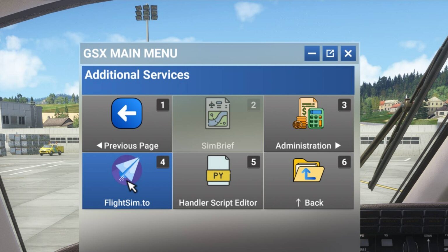 GSX Pro Update 4.0.1 bringt FlightSim.to-Integration