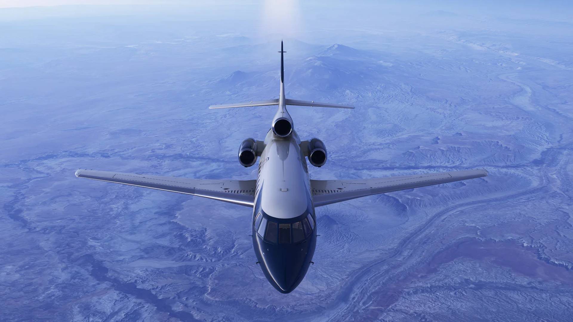 Contr-Falcon50-29 Contrail veröffentlicht F50 für den MSFS 2024 & 2020