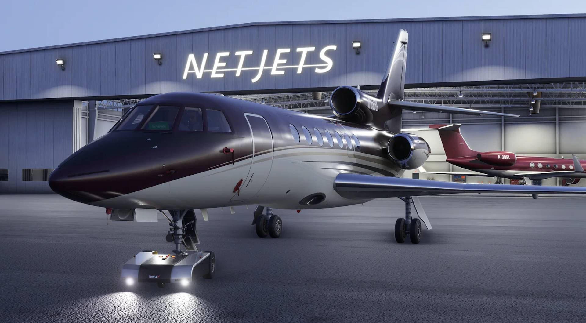 Contr-Falcon50-33 Contrail veröffentlicht F50 für den MSFS 2024 & 2020
