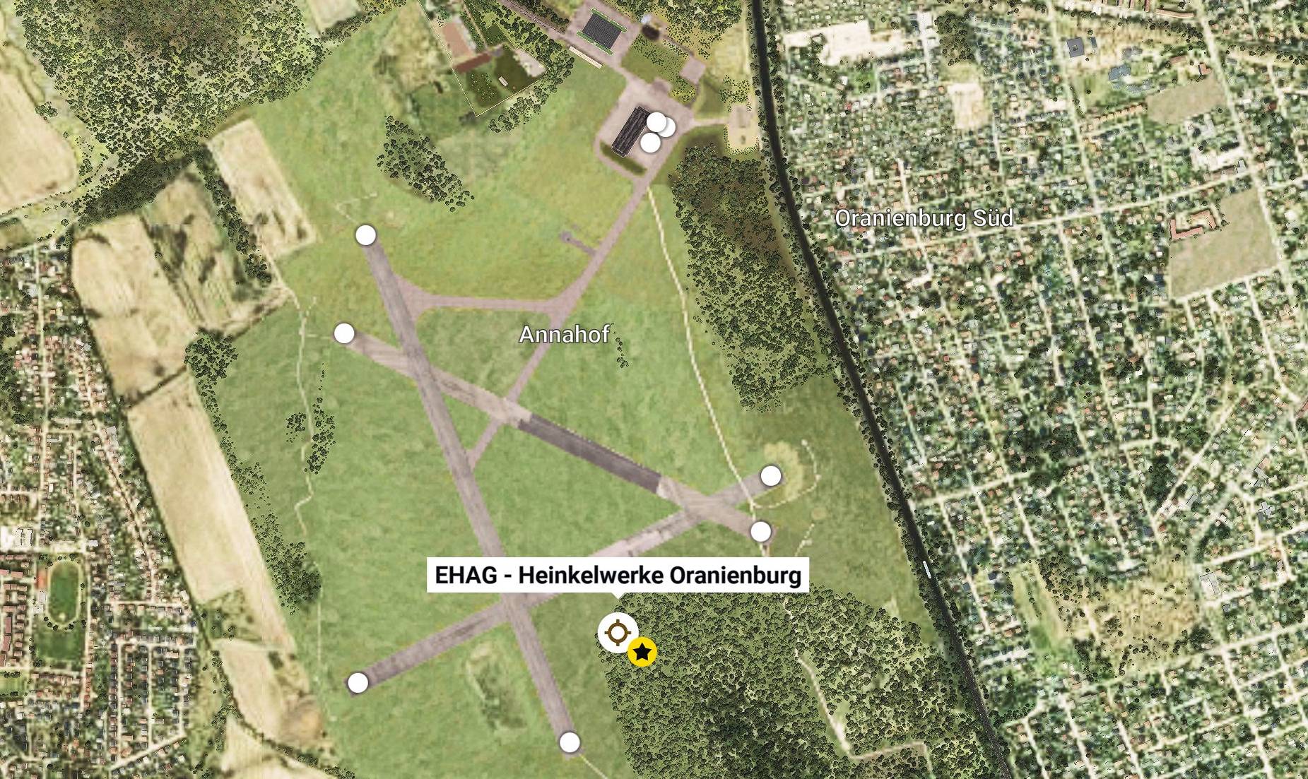 EHAG-01 Freeware-Zeitreise: Historische Heinkel-Werke Oranienburg