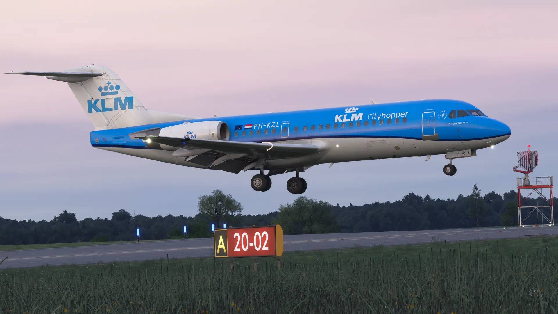 Fokker-119 Just Flight: Fokker 70/100 erschienen!