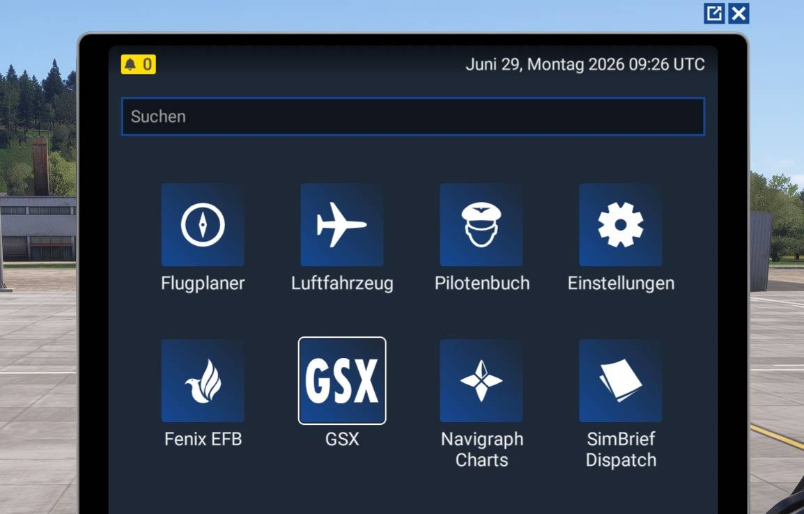 GSX-87 GSX jetzt auf Smartphone oder Tablet & EFB-App für MSFS 2024