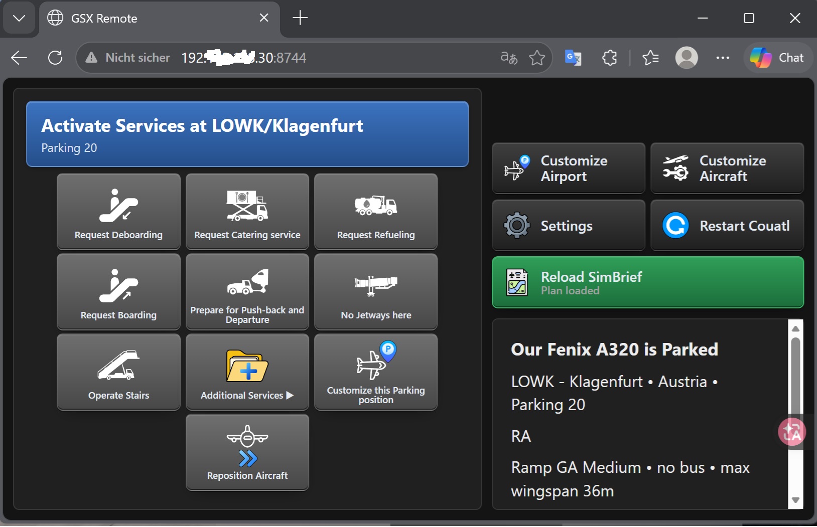 GSX-90 GSX jetzt auf Smartphone oder Tablet & EFB-App für MSFS 2024