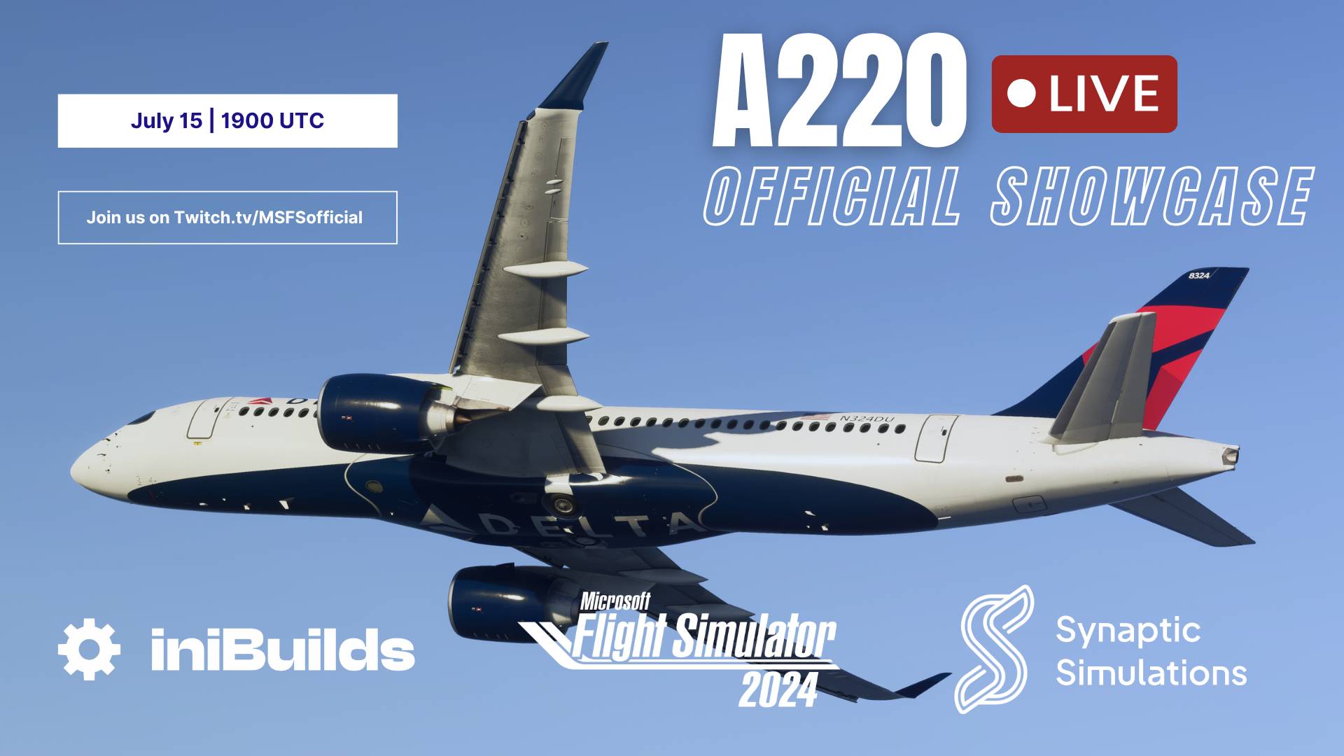 A22X-34 Synaptic A220-300: Was wird im Livestream zu sehen sein?