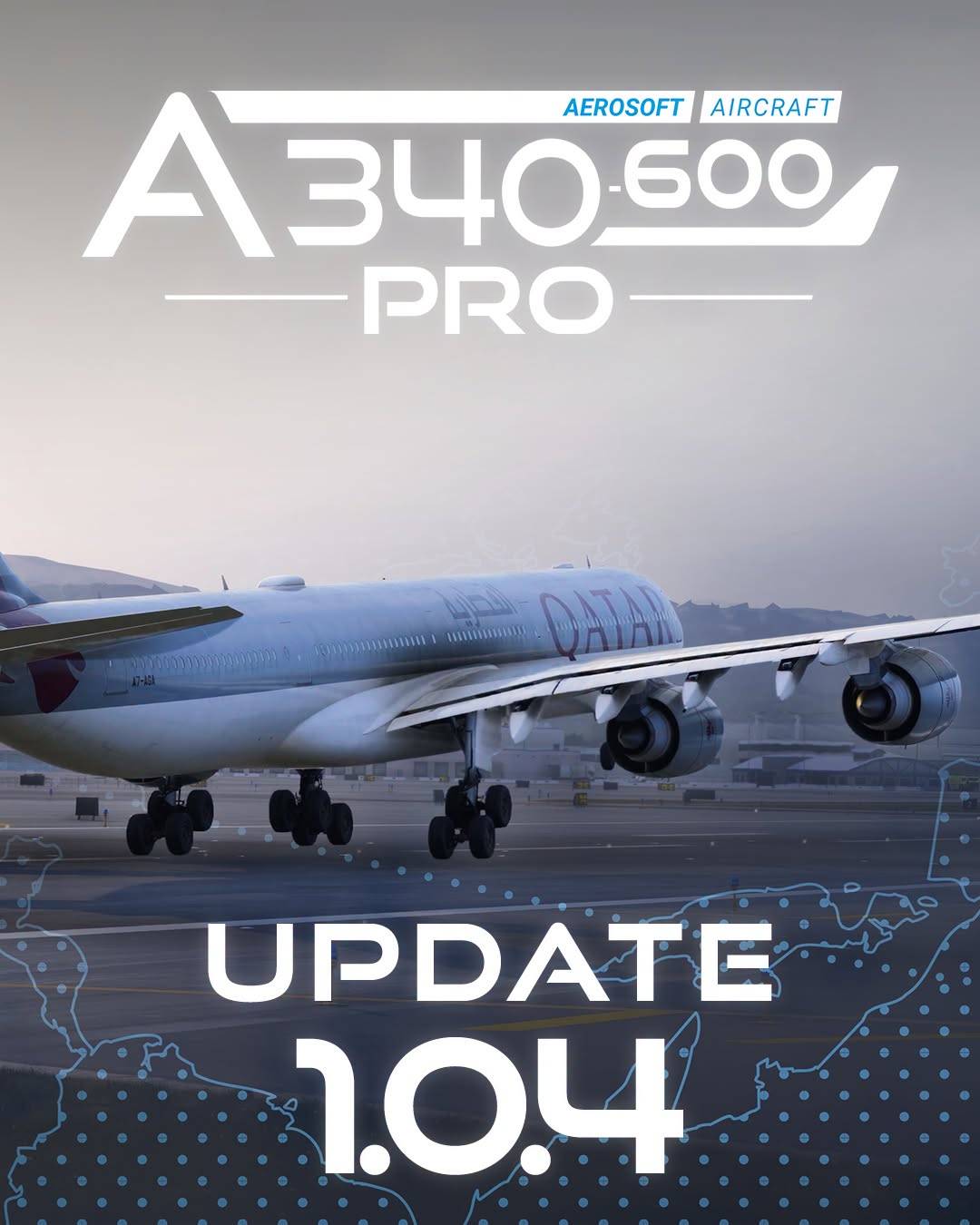 AS-A340-29 Aerosoft A340-600 Pro: Aktualisierung auf v1.0.4