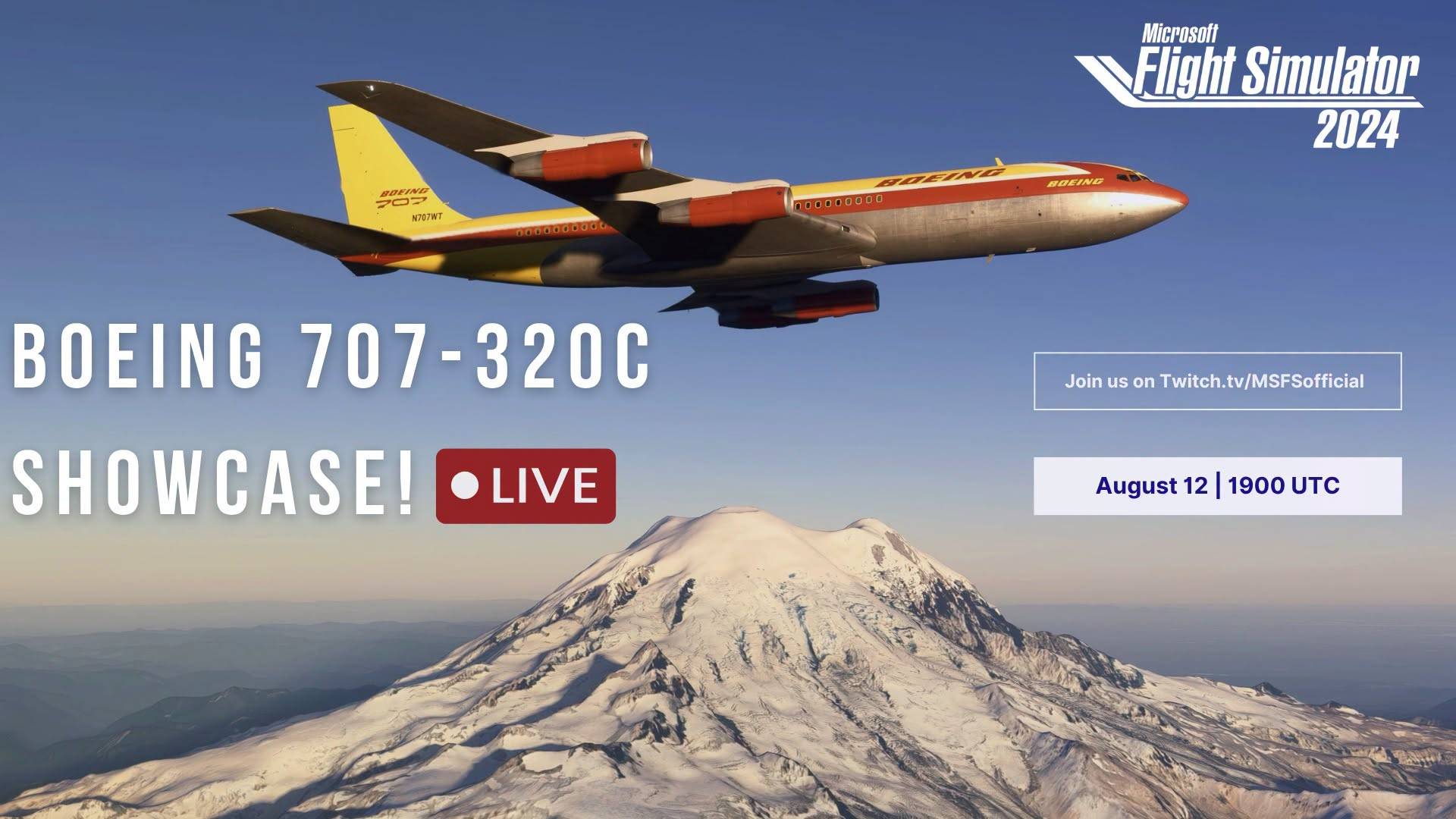 Boeing-707-19 Boeing 707: Sonnenfinsternis sorgt für Verschiebung...